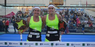 Carol y Ceci en el San Javier Challenger. | Foto: World Padel Tour