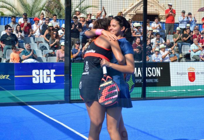 Brea y Bea en la final del San Javier Challenger. | Foto: World Padel Tour