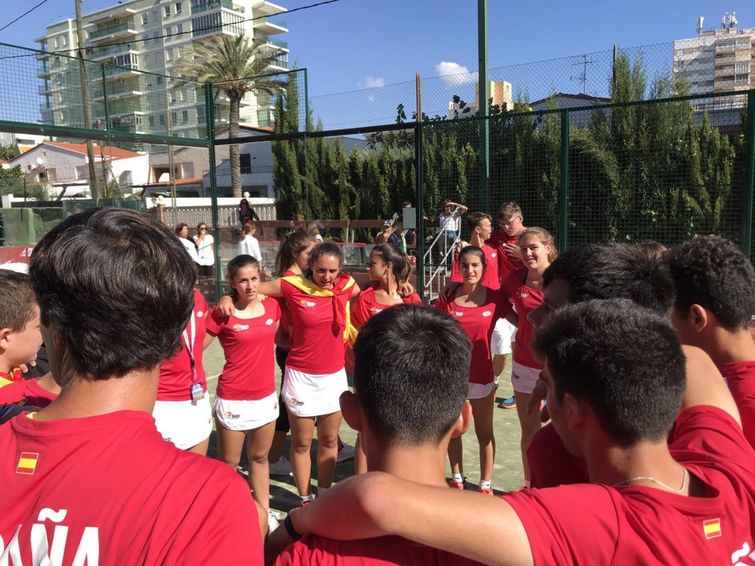 L'équipe espagnole de la FEP en Coupe du Monde.