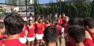 El combinado española de la FEP en el Mundial de Menores.