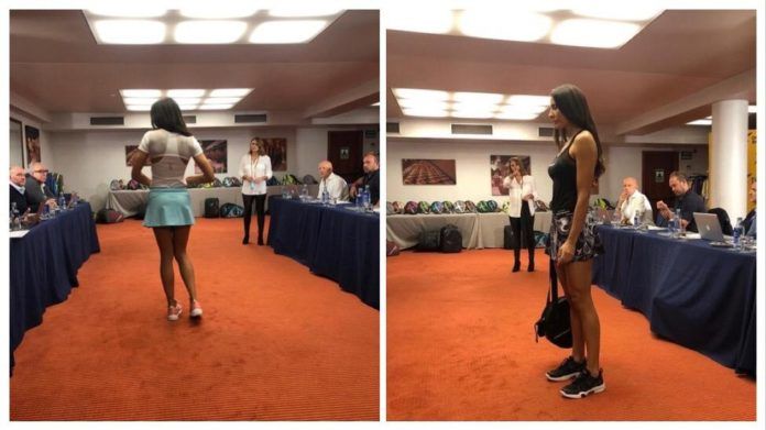 La presentación de la colección Drop Shot 2020.