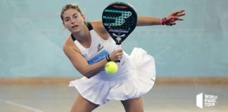 Alejandra Salazar en el Menorca Open. | Foto: World Padel Tour