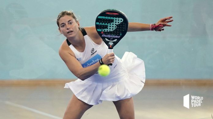 Alejandra Salazar en el Menorca Open. | Foto: World Padel Tour