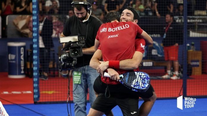 Javi Ruiz y Uri Botello en el Menorca Open. | Foto: World Padel Tour
