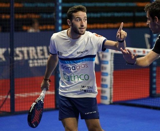 Diestro y Ruiz en el Menorca Open. | Foto: World Padel Tour
