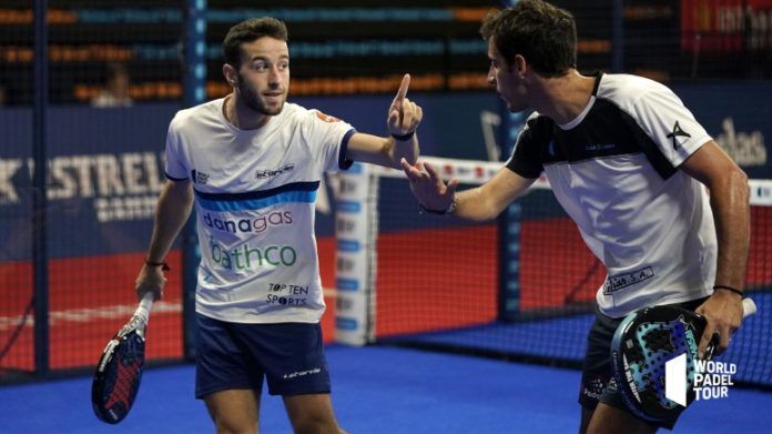 Diestro y Ruiz en el Menorca Open. | Foto: World Padel Tour