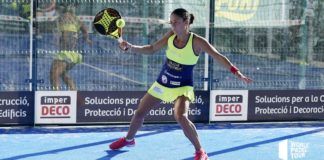 Mari Carmen Villalba en el Menorca Open. | Foto: World Padel Tour