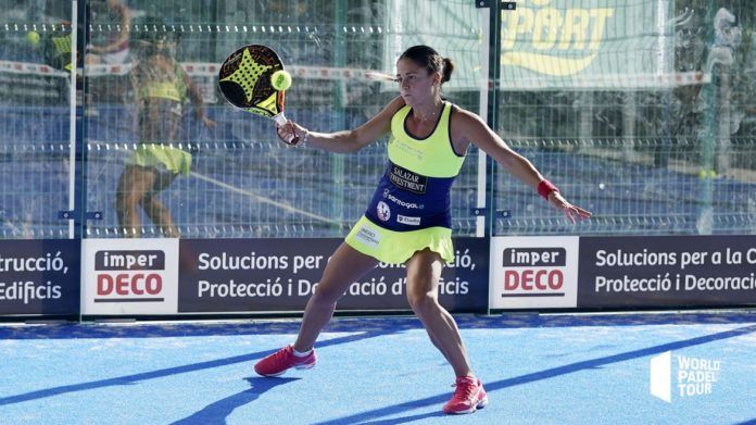 Mari Carmen Villalba en el Menorca Open. | Foto: World Padel Tour