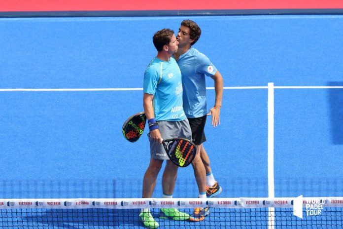 Paquito Navarro y Juan Lebrón. | Foto: World Padel Tour