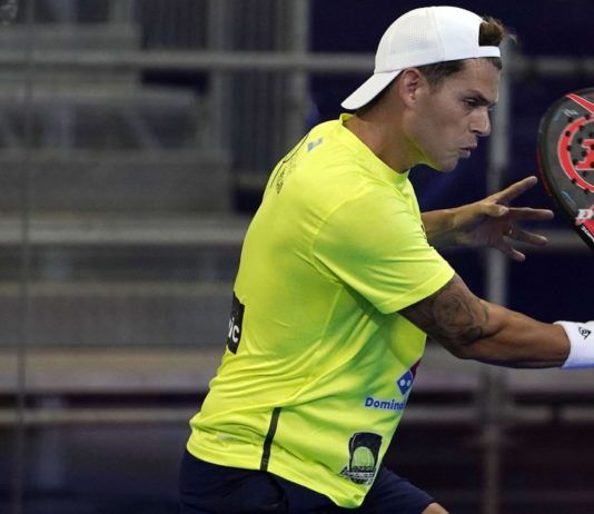Ramiro Moyano en el Madrid Master. | Foto: World Padel Tour