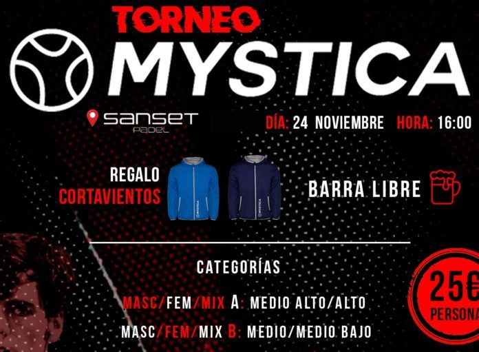 El Cartel del Torneo Mystica.