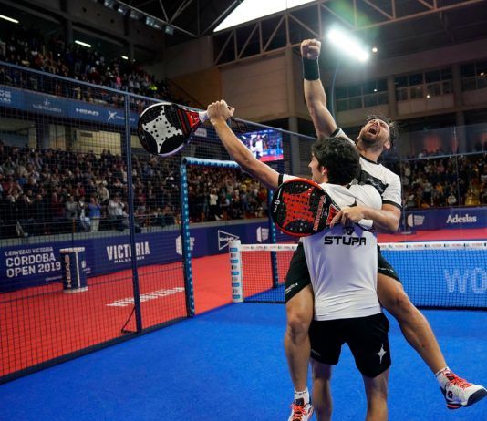Primer título del año para Stupa y Mati Mati y Stupa en el Córdoba Open. | Foto: World Padel Tour