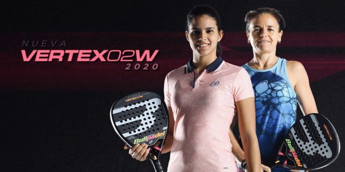 La nueva Bullpadel Vertex 02 Woman 2020. La nueva Bullpadel Vertex 02 Woman 2020.