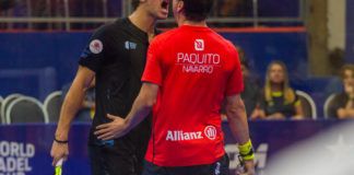 Lebrón en el Sao Paulo Open. | Foto: World Padel Tour