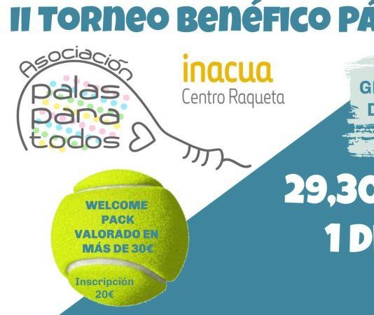 El cartel del II Torneo Palas para Todos.