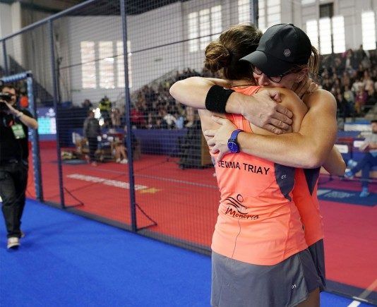 Las mejores Triay y Sainz vuelven para lograr el Santander WOpen Triay y Sainz en la semis del Santander WOpen. | Foto: World Padel Tour