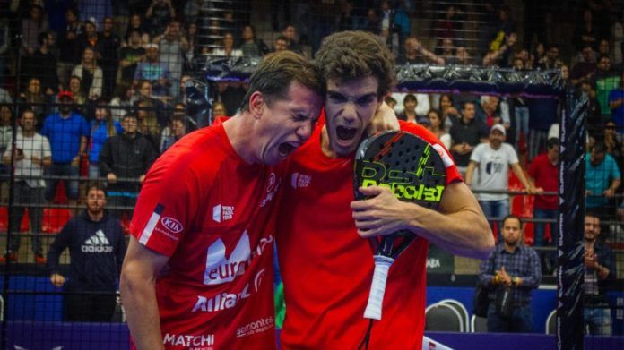 Paquito Navarro y Juan Lebrón en el Sao Paulo Open. | Foto: World Padel Tour