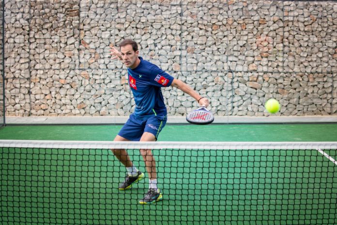 Juan Martín Díaz en Mad4Padel. Juan Martín Díaz en Mad4Padel.