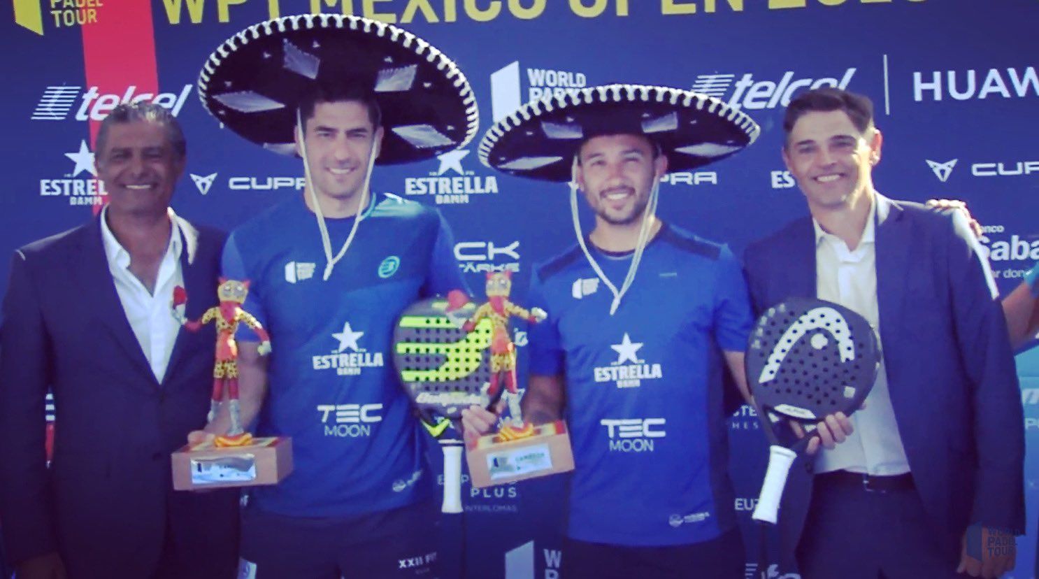 Fin de l'Open du Mexique. | Photo: Tour du monde Padel