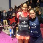 Majo y Josemaría en el Campeonato de España de Pádel. | Foto: FEP