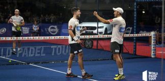 Bela y Tapia en el Master Final. | Foto: World Padel Tour