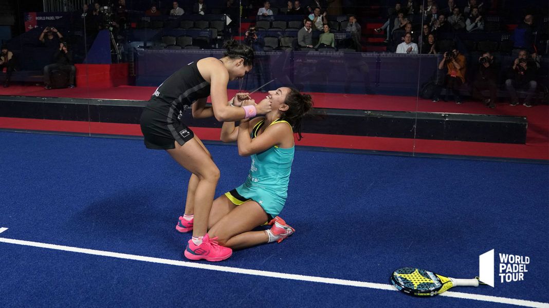 Brea y Bea en el Master Final. | Foto: World Padel Tour