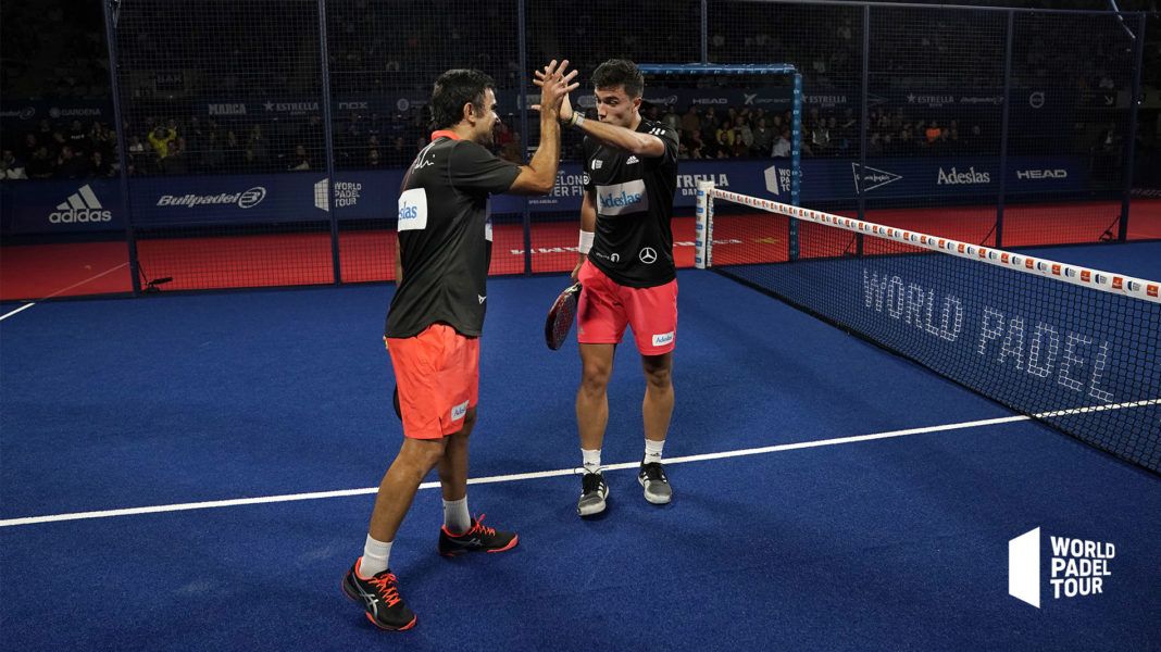 Galán and Lima in the Final Master. | Photo: World Padel Tour