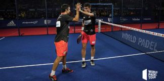 Galán y Lima en el Master Final. | Foto: World Padel Tour