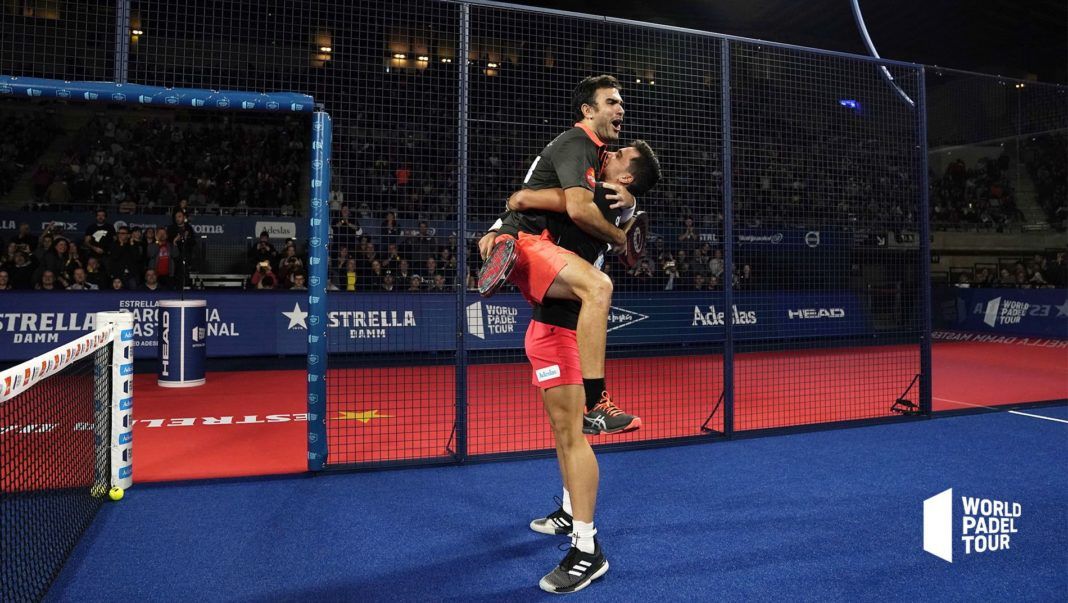 Galán y Lima en el Master Final. | Foto: World Padel Tour