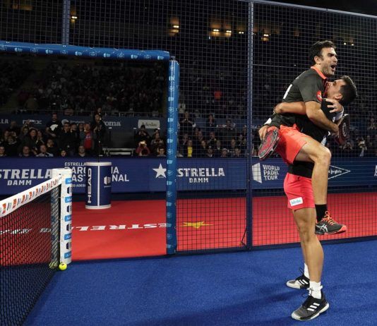 Galán y Lima en el Master Final. | Foto: World Padel Tour