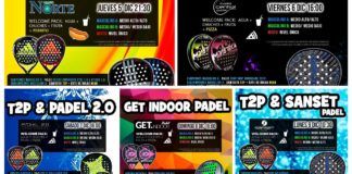 La oferta de Torneos Time2Padel.