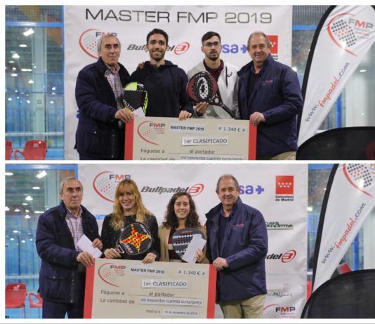 Los campeones del Master FMP.