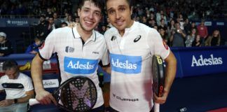 Bela y Tapia en el Master Final. | Foto: World Padel Tour