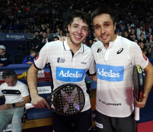 Bela y Tapia en el Master Final. | Foto: World Padel Tour