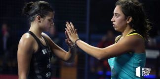 Brea y Bea en el Master Final. | Foto: World Padel Tour