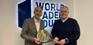La nueva Bullpadel Hack 02 Master FInal LTD, la pala oficial del Master Final. | Foto: World Padel Tour