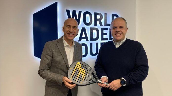 La nueva Bullpadel Hack 02 Master FInal LTD, la pala oficial del Master Final. | Foto: World Padel Tour