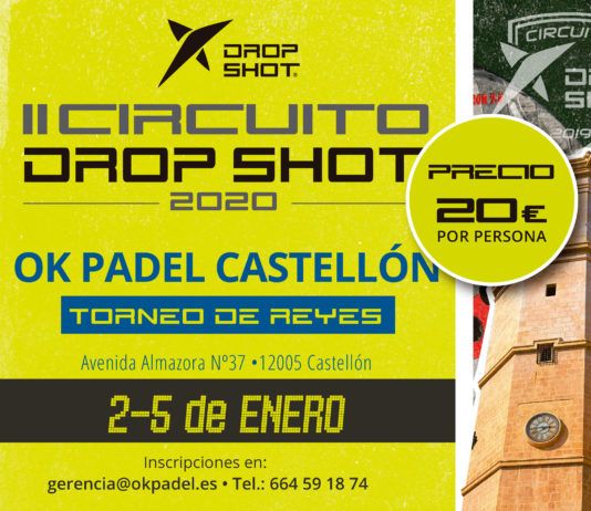 El Circuito Drop Shot celebra Torneo el Dia De Reyes.
