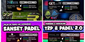 La propuesta de Torneos T2P. | Foto: Torneos Time2Padel