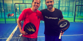 Paquito Navarro y Pablo Lima en pretemporada World Padel Tour.