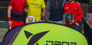 Algunos de los jugadores del III Circuito Drop Shot.