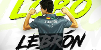Lebrón crea su imagen de marca como el 'Lobo'.
