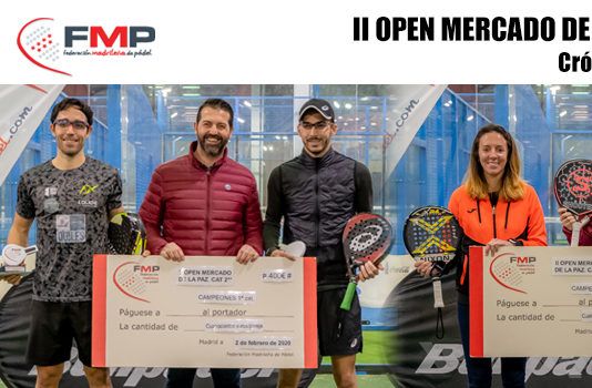 II OPEN MERCADO DE LA PAZ DE LA FMP