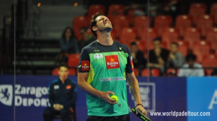 Juan Martín Díaz, expatrocinado por Estrella Damm. | Foto: World Padel Tour