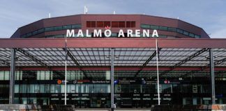 El Malmö Arena, sede del Swedish Padel Open.