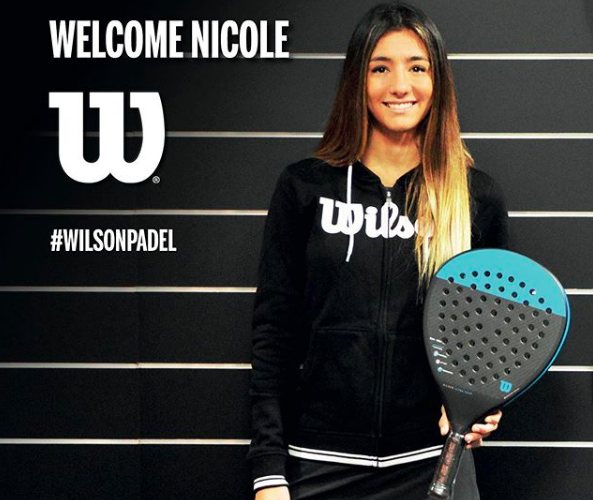 Nicole Traviesa, nueva incorporación de Wilson Padel