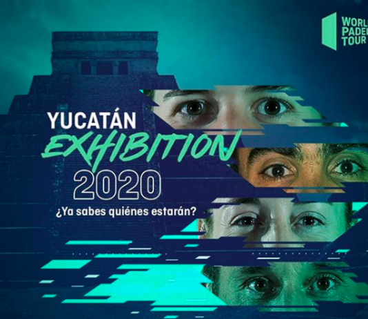 El cartel oficial del Yucatán Exhibition. | Foto: World Padel Tour