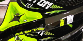 Javi Garrido con la nueva Starvie Triton.