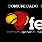 La Federazione spagnola di paddle (FEP).