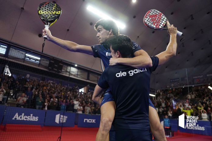 Galán y Lebrón en el Marbella Master. | Foto: World Padel Tour